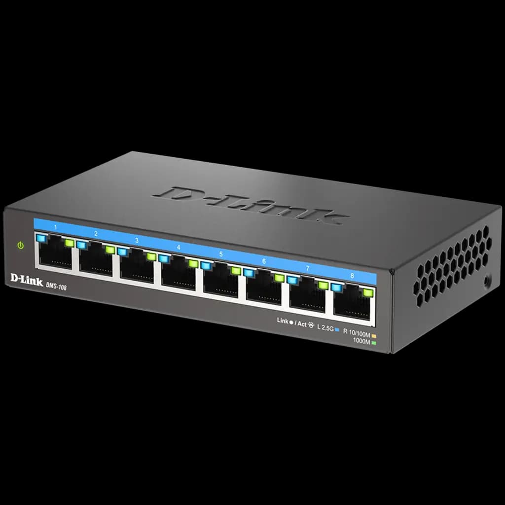 D-LINK 8-Port Multi-Gigabit Unmanaged Switch