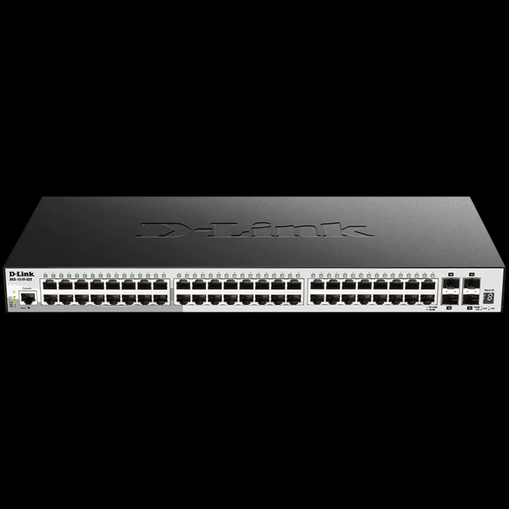 D-LINK 52-Port Gigabit Stackable Smart Managed Switch including 4 10G SFP+