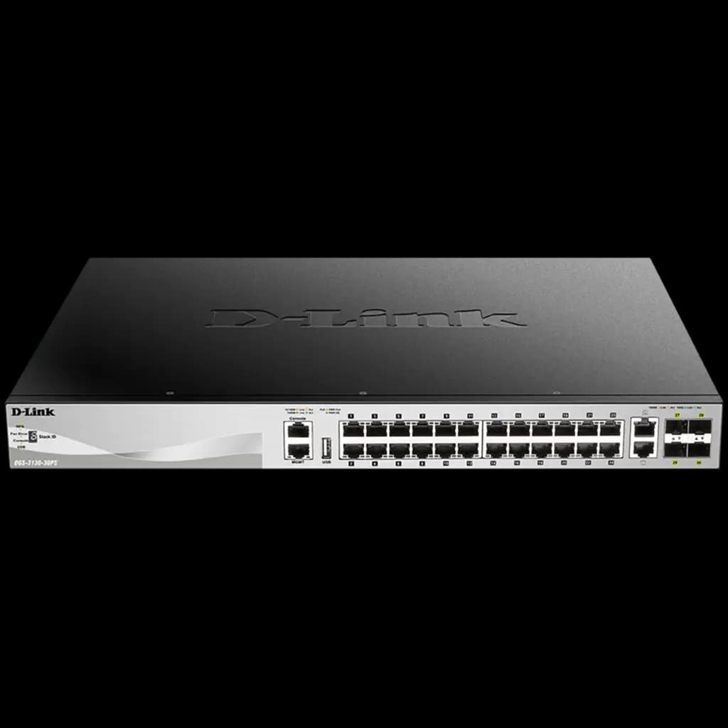 D-LINK 24 SFP ports Layer 3 Stackable Managed Gigabit Switch