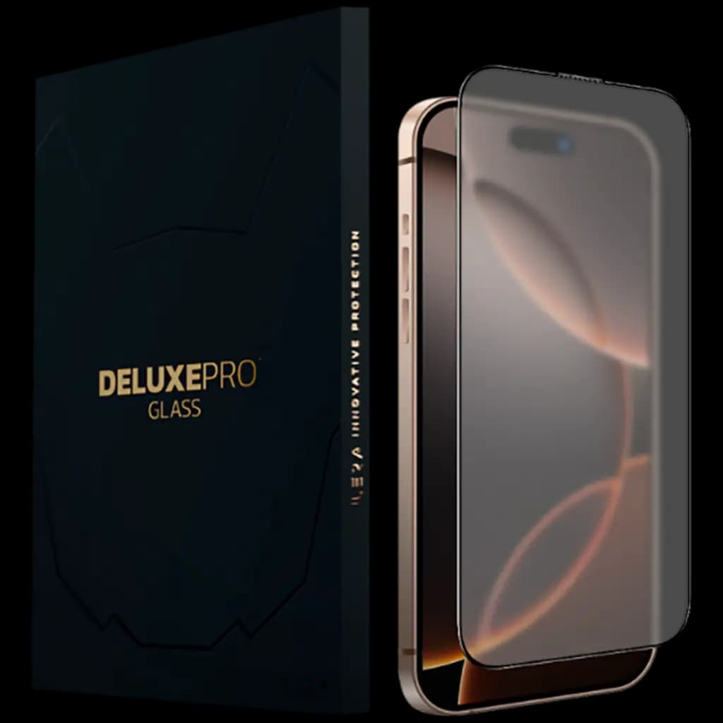 iLera DeLuxe Frosted Szkło ochronne do iPhone 16 Pro Max