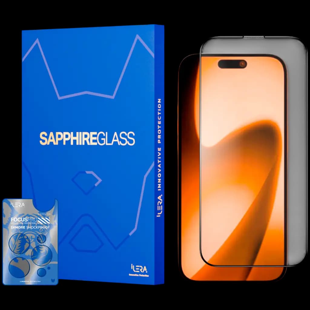 iLera Sapphire Ultra Glass 2.0 for iPhone 17