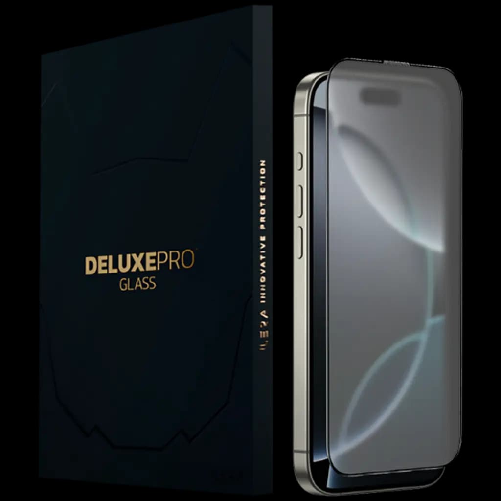 iLera DeLuxe Frosted Szkło ochronne do iPhone 16 Pro