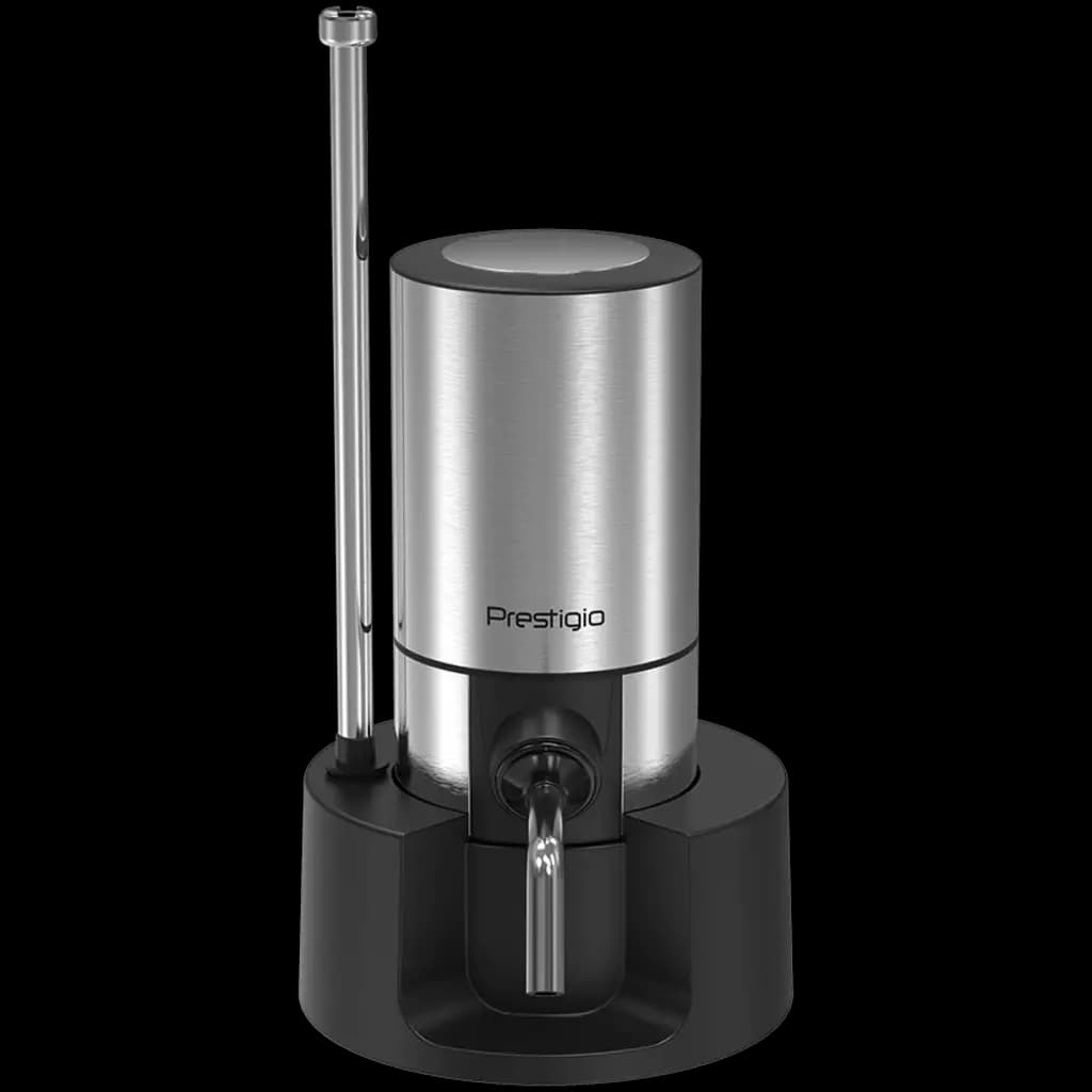 PRESTIGIO Aerator do wina, zestaw, Srebrny