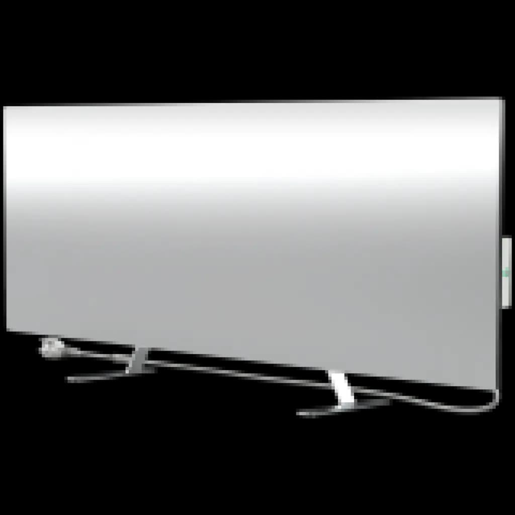 Premium Eco Smart Heater, 700W, Tempered glass, Infrared+convection heating type, Plug type: Europe (E/F type), Perenio Smart App, TUYA App, Portable and wall mounted, Made in EU, SILVER, Amazon