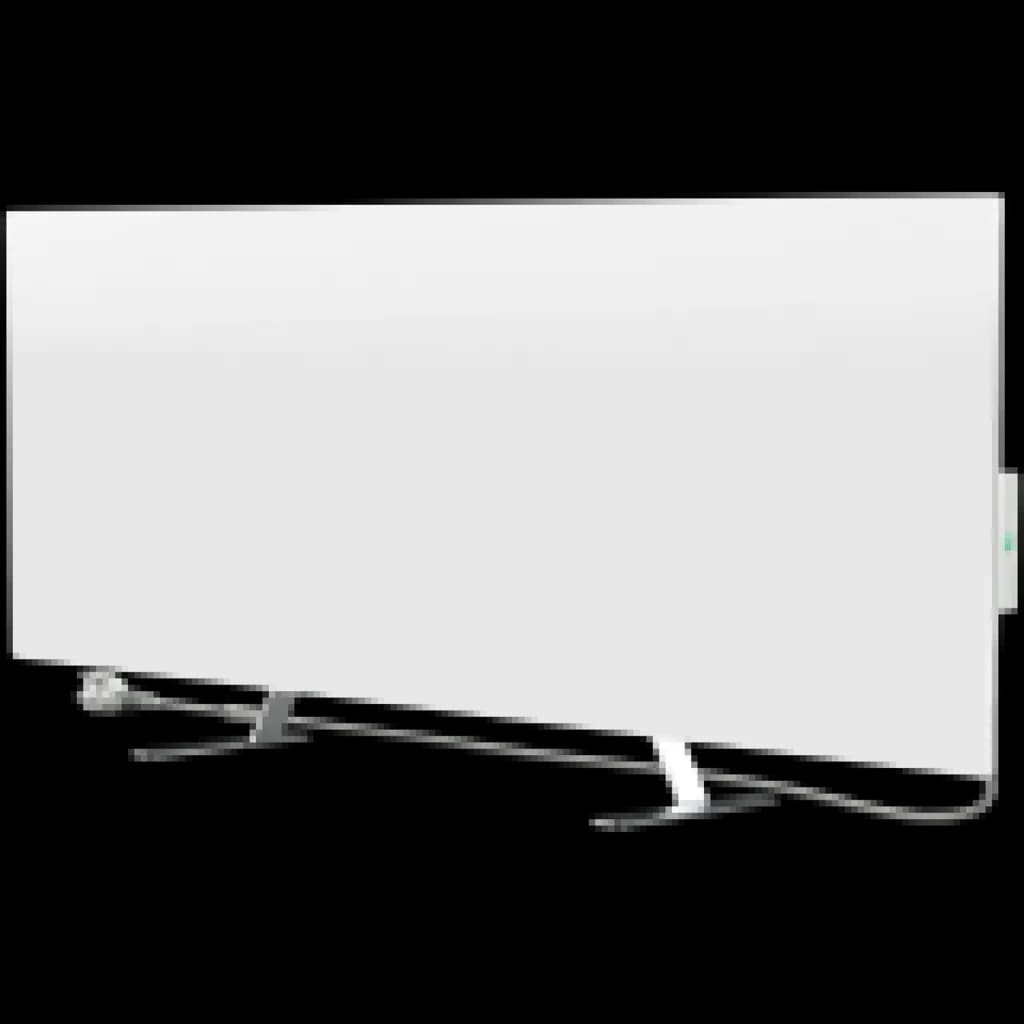 Premium Eco Smart Heater, 700W, Tempered glass, Infrared+convection heating type, Plug type: Europe (E/F type), Perenio Smart App, TUYA App, Portable and wall mounted, Made in EU, WHITE, Amazon