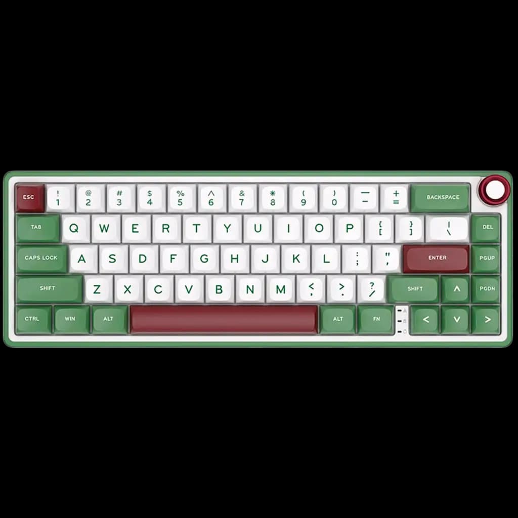 ROYAL KLUDGE R65 Green sand Gaming Keyboard Chartreuse switch