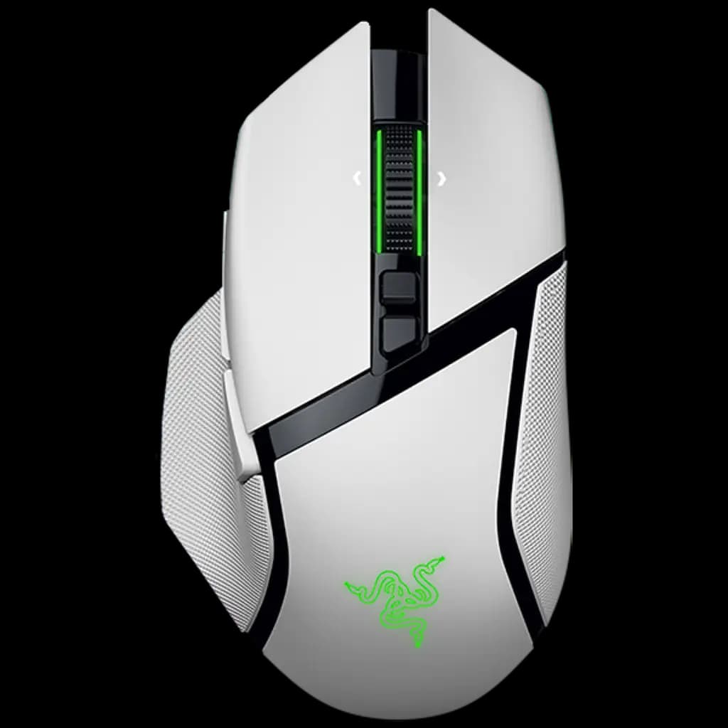 RAZER Mysz Gamingowa Basilisk V3 Pro 35K, Bezprzewodowa, Biała