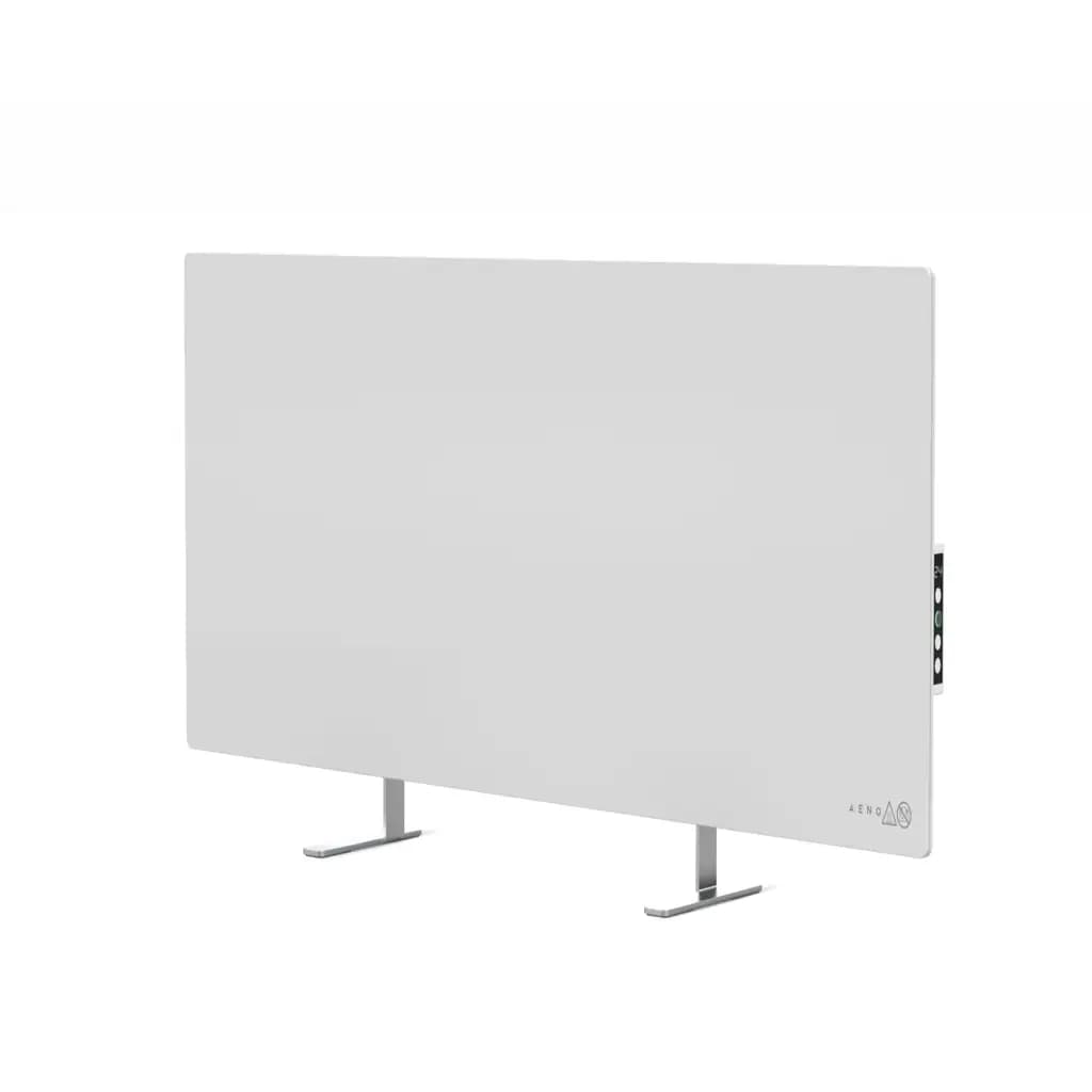 AENO GH3S Grzejnik szklany Smart 700W app+panel LED biały wtyczka EU