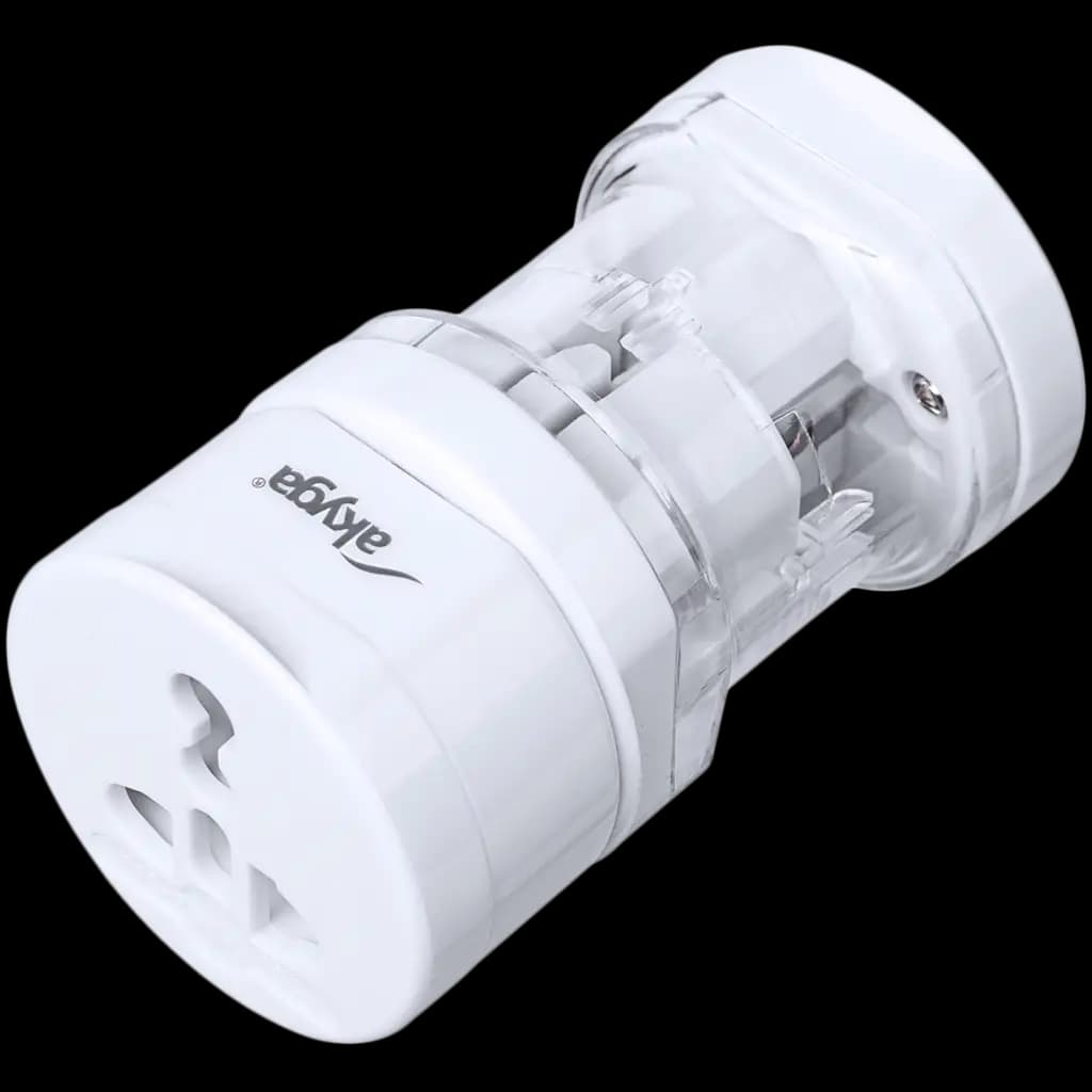 AKYGA Adapter podróżny AC Akyga AK-AD-61 worldwide biały