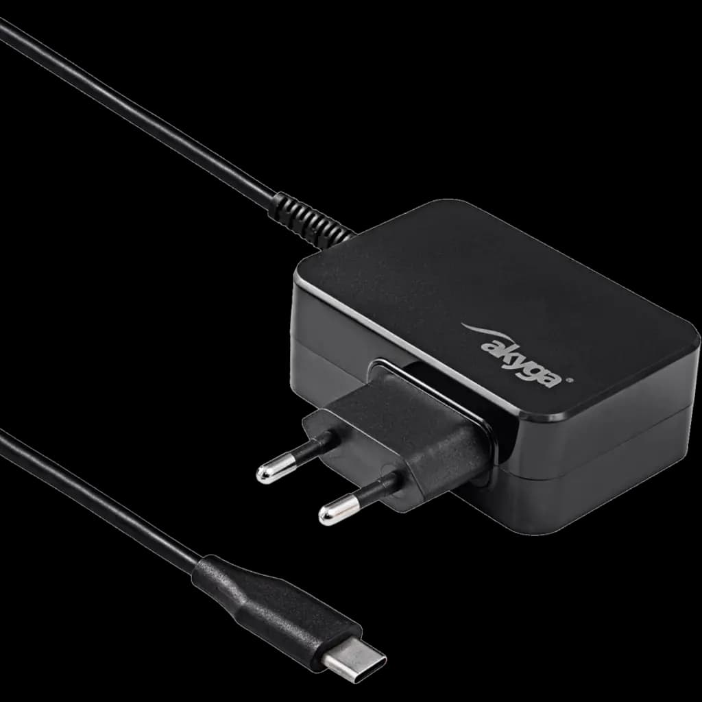 AKYGA Zasilacz do notebooka Akyga AK-ND-81 5-20V / 3-3.25A 65W USB type C 1.8m GaN
