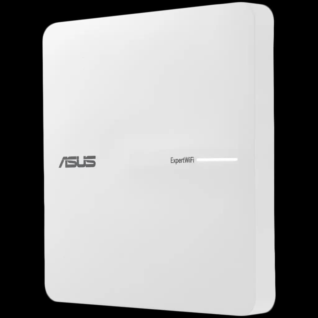 ASUS ExpertWiFi EBA63 AX3000 Dual-Band WiFi 6 (802.11ax) PoE Access Point, support up to 5 SSIDs and VLAN, Self-defined Network, support PoE & PoE+, easy management app, AiMesh compatible