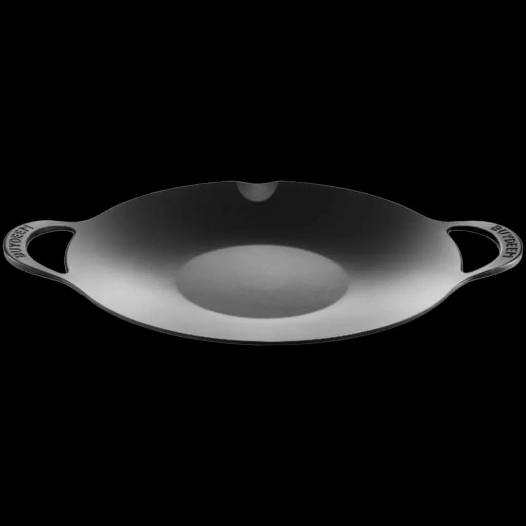 BUYDEEM Aluminiowa taca do grilowania i smażenia 36 cm, CP101, Black