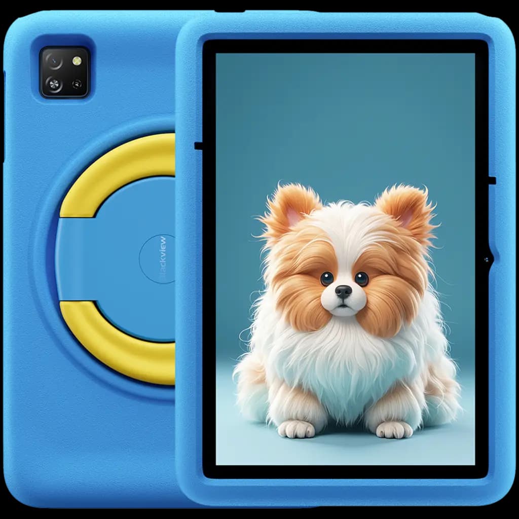 Blackview Tab A6 Kids WiFi 10.1-inch HD+ IPS 800x1280 A523 Octa-core 1.8GHz 4GB/128GB 5100mAh NO Charger 5MP Front/8MP Rear camera Android 15 Ocean Blue