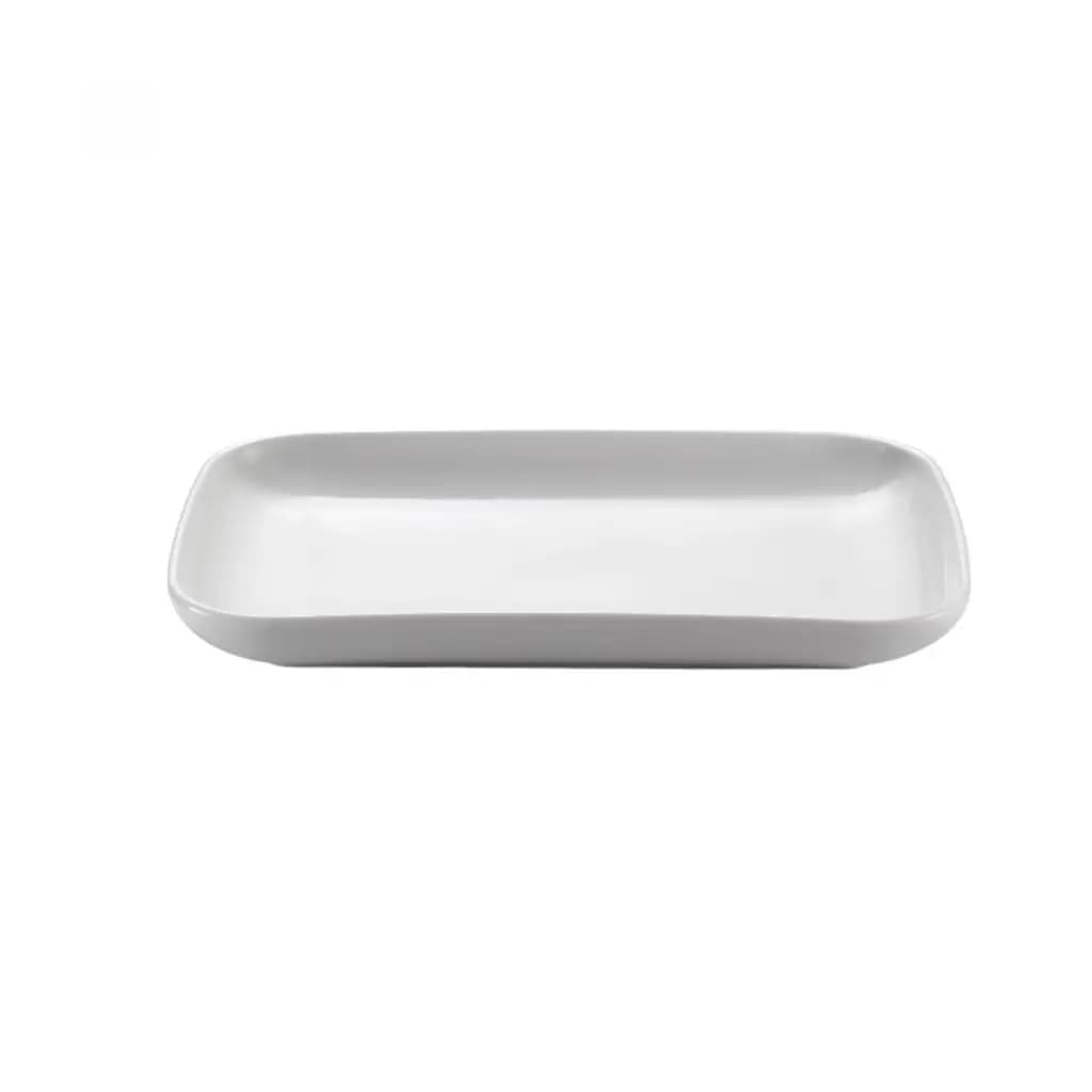 BUYDEEM Porcelanowy talerz do parowaru, CT1004, White