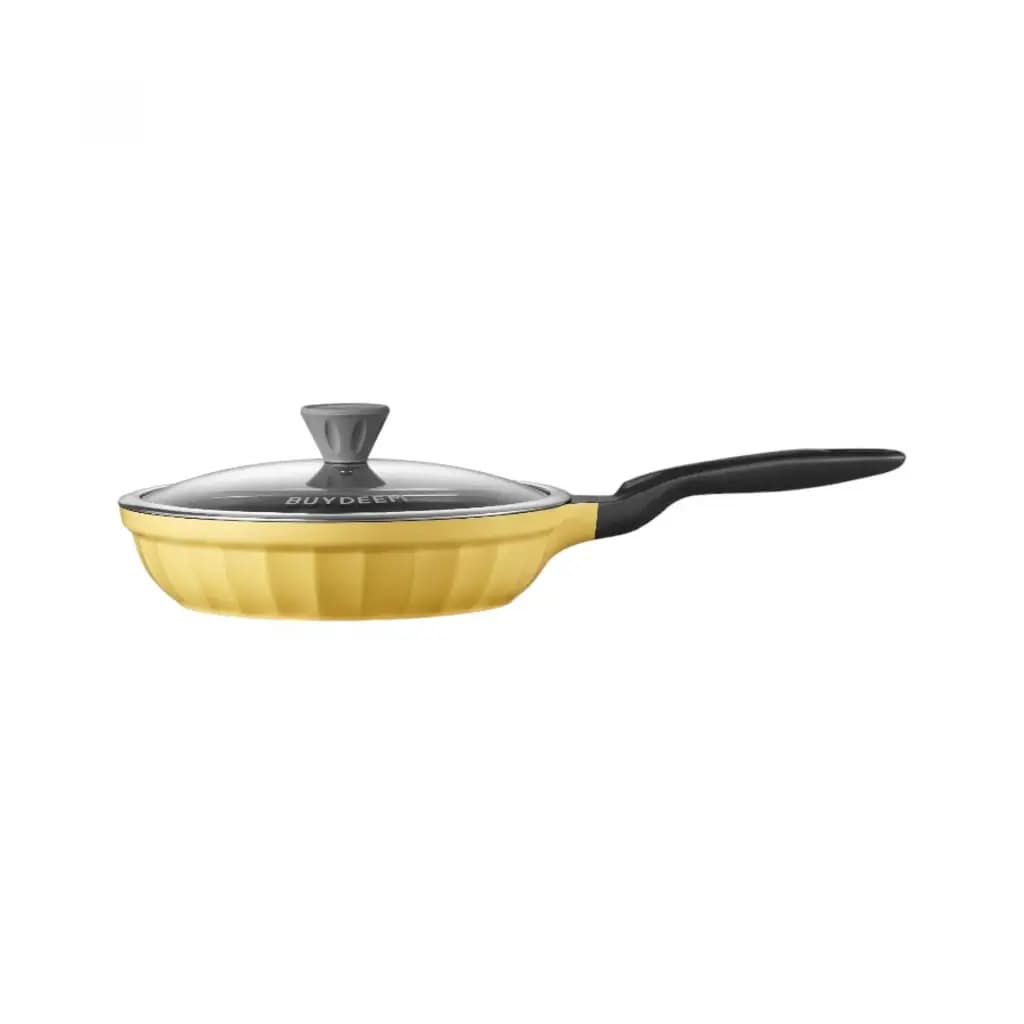 BUYDEEM Patelnia alum. nieprzywierająca 25 cm CP151 Mellow Yellow