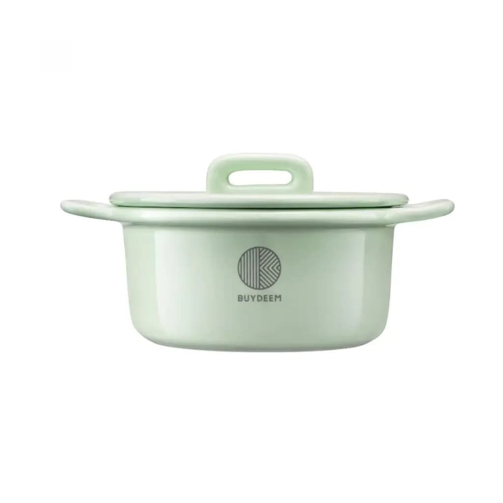 BUYDEEM Ceramiczne mini naczynie, CT1002, Cozy Greenish
