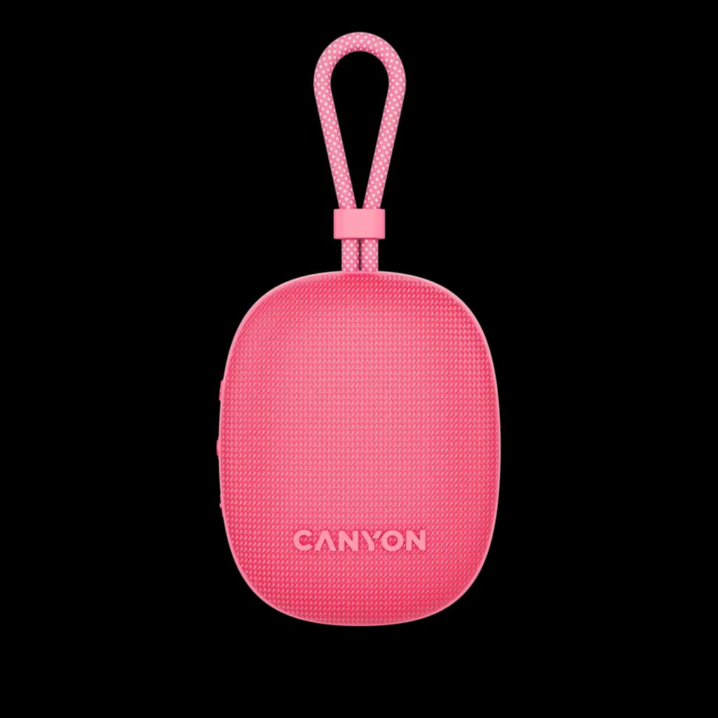 CANYON Głośnik Bluetooth OnMove 12 IPX7 TWS 5W Różowy