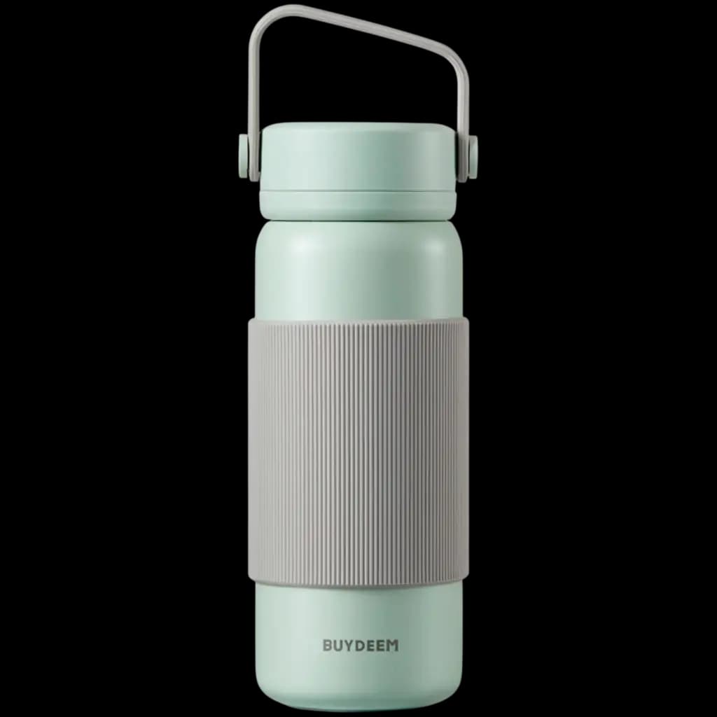 BUYDEEM Termos stalowy z zaparzaczem 460 ml TS400-CG Cozy Greenish