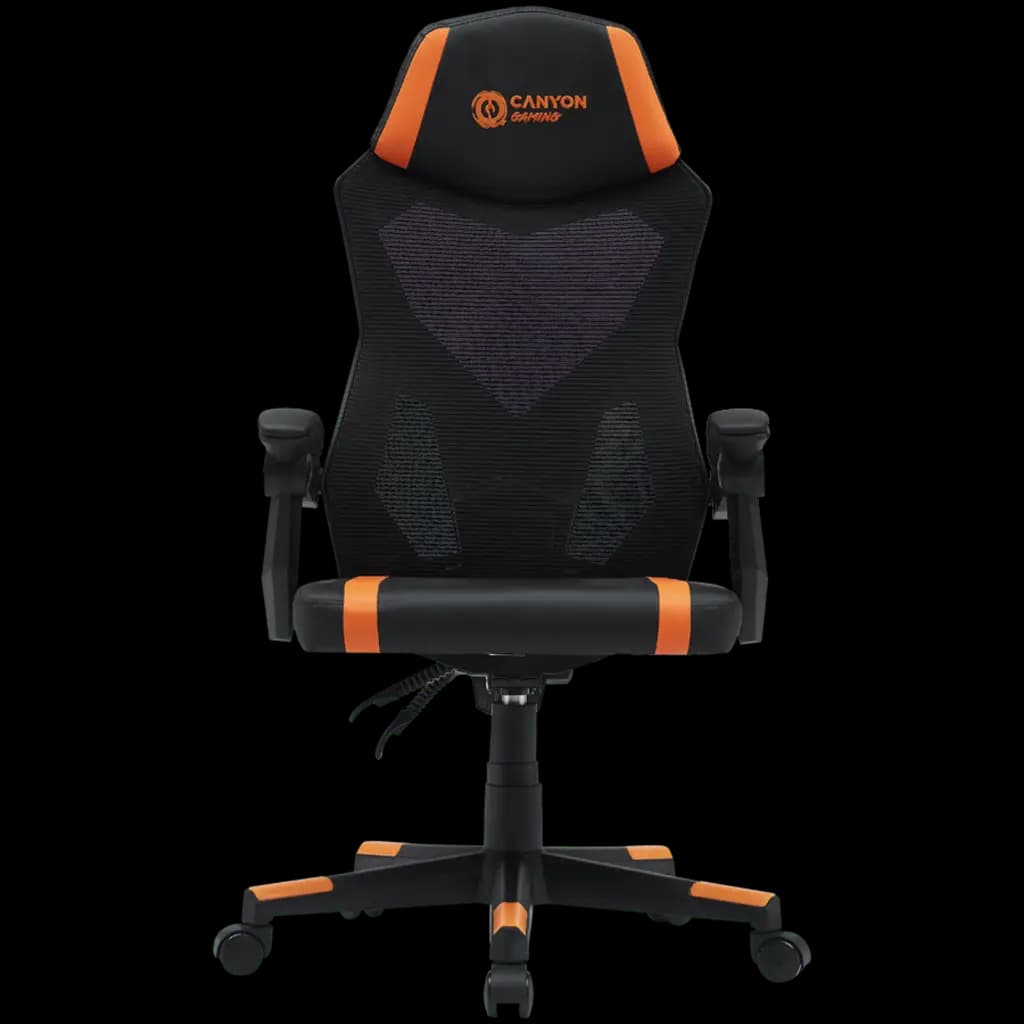 CANYON Fotel Gamingowy Flow MCH01 Mesh Pomarańczowy
