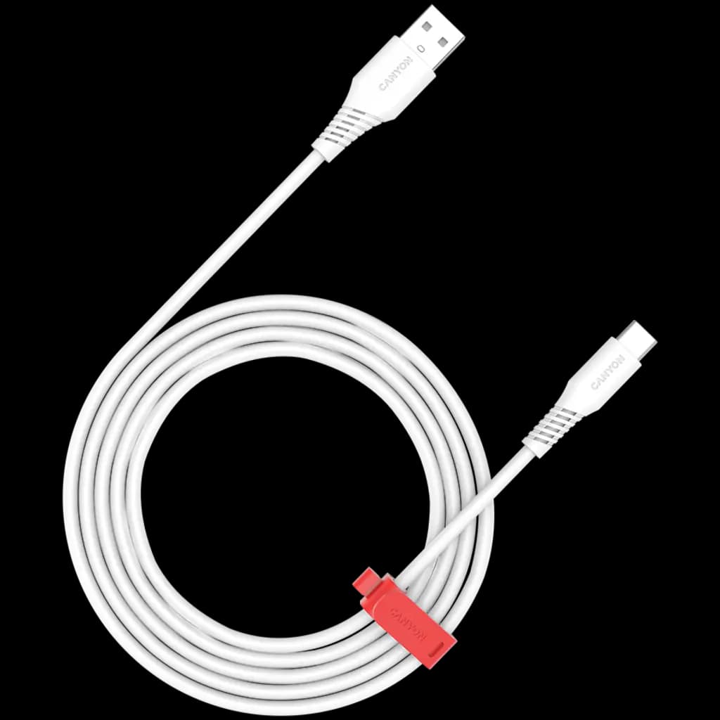 CANYON Kabel AC18SC A-C 18W 1.2m Biały