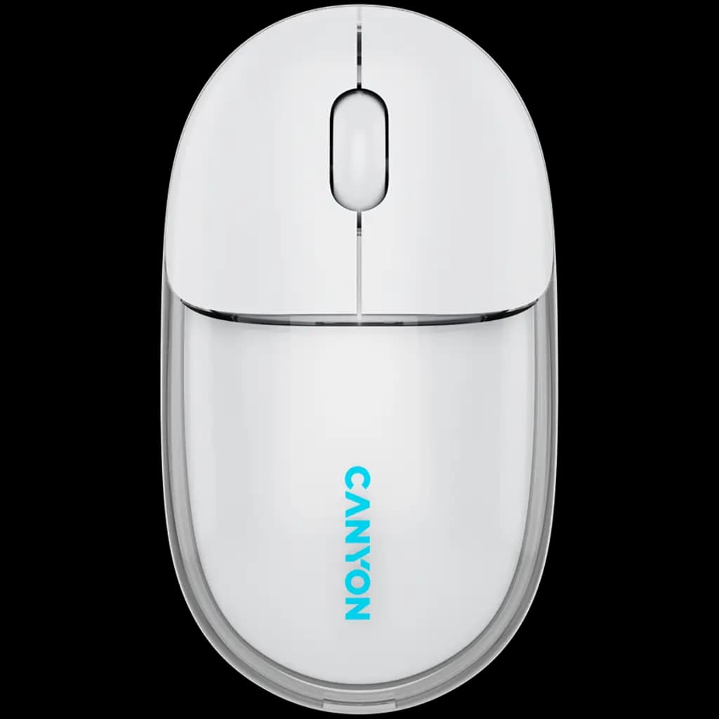 CANYON mouse OnClick 24 BT/ Wireless Transparent/White