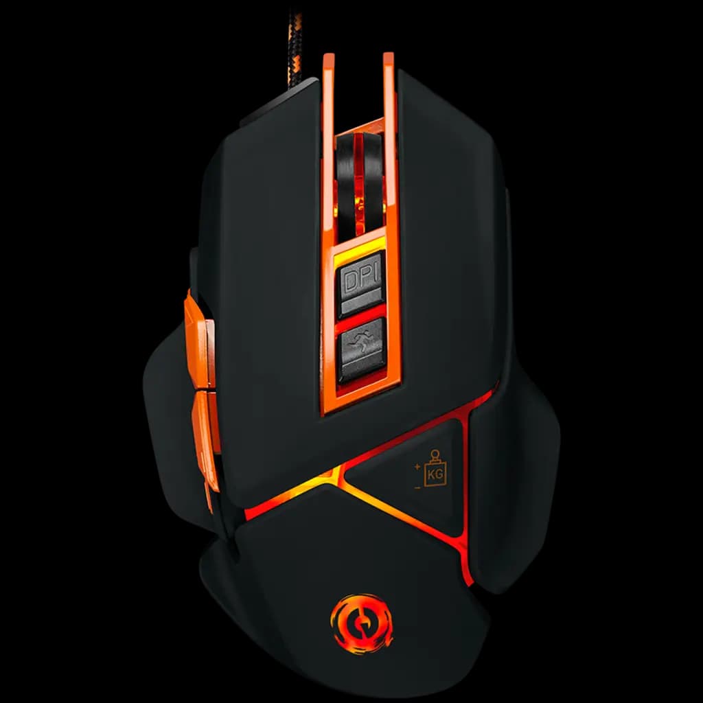 CANYON Mysz gamingowa Hazard GM-6 LED Czarna