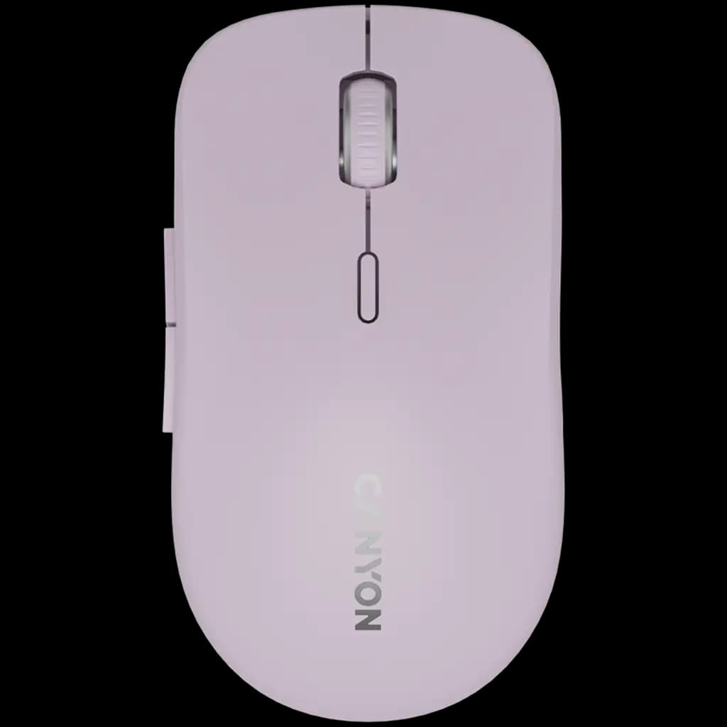 CANYON Mysz bezprzewodowa MW-12 Dwa Tryby Różowa