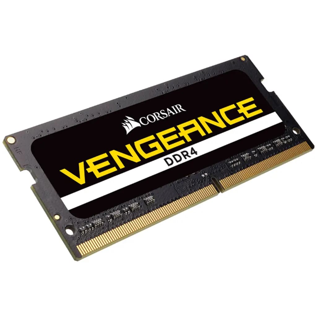 CORSAIR DDR4, 2666MHz 16GB 1x16GB SODIMM, Unbuffered, 18-19-19-39, Black