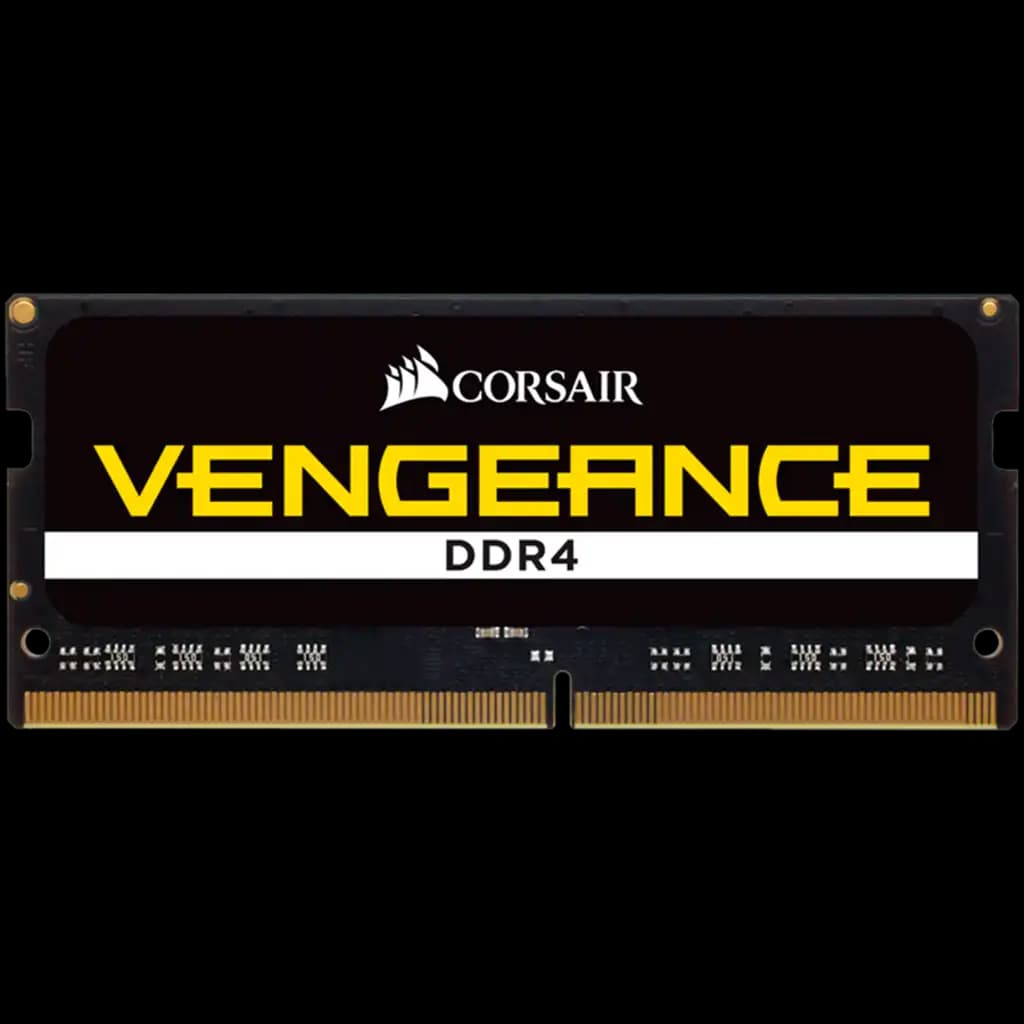 CORSAIR DDR4, 3200MHz 16GB 1x16GB SODIMM, Unbuffered, 22-22-22-53, Black