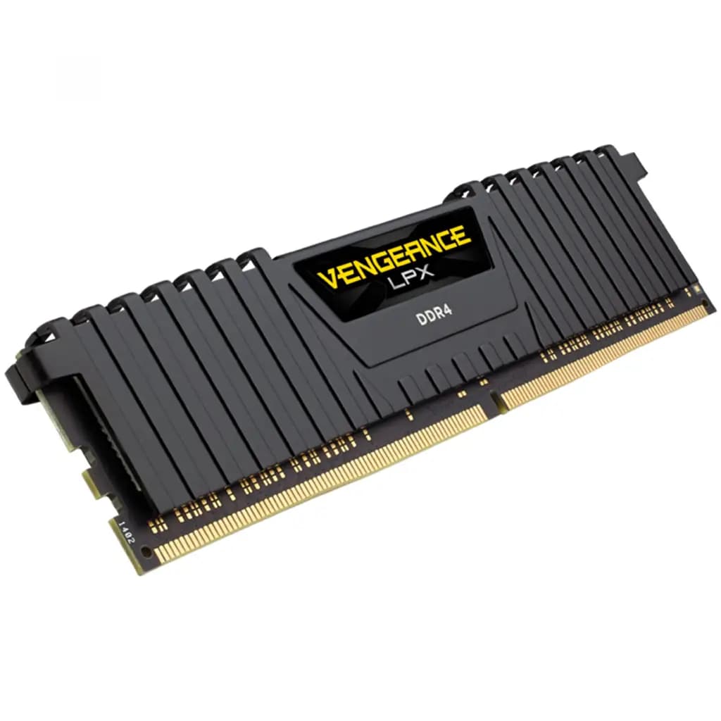 CORSAIR DDR4, 3000MHz 16GB 1x16GB Dimm, 16-20-20-38, XMP 2.0, Vengeance LPX black Heatspreader, Black PCB, 1.35V