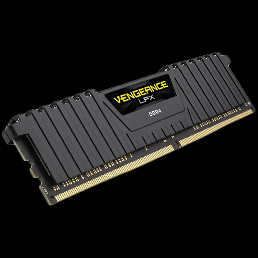 CORSAIR DDR4, 2666MHz 16GB 2x8GB Dimm, 16-18-18-35, XMP 2.0, Vengeance LPX black Heatspreader, Black PCB, 1.2V, for SKL