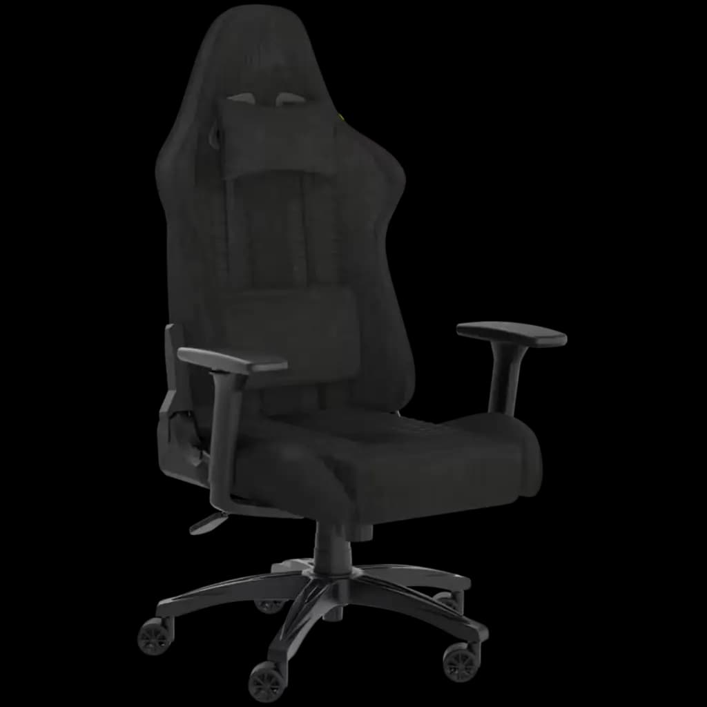 CORSAIR TC100 RELAXED Gaming Chair, Fabric - Black