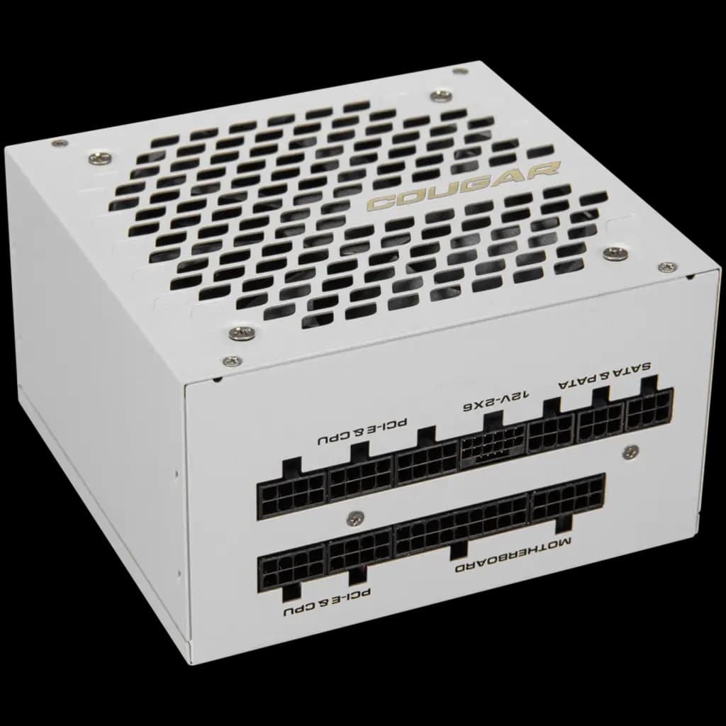 COUGAR Zasilacz GEXX2 1000 Snow, 80 Plus Gold, 1000W, Biały