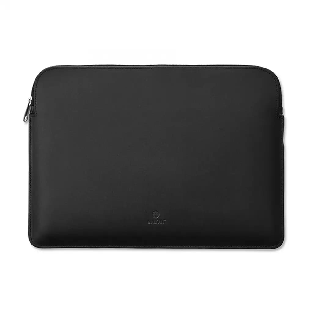 BALTAN Etui skórzane z zamkiem do MacBooka Pro 14" czarne