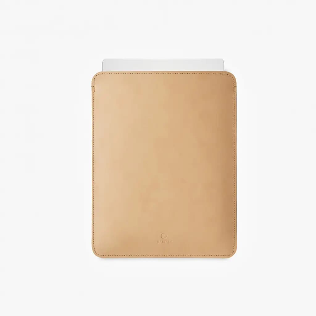 BALTAN Etui skórzane Premium do MacBooka Pro 14" M5 beżowe