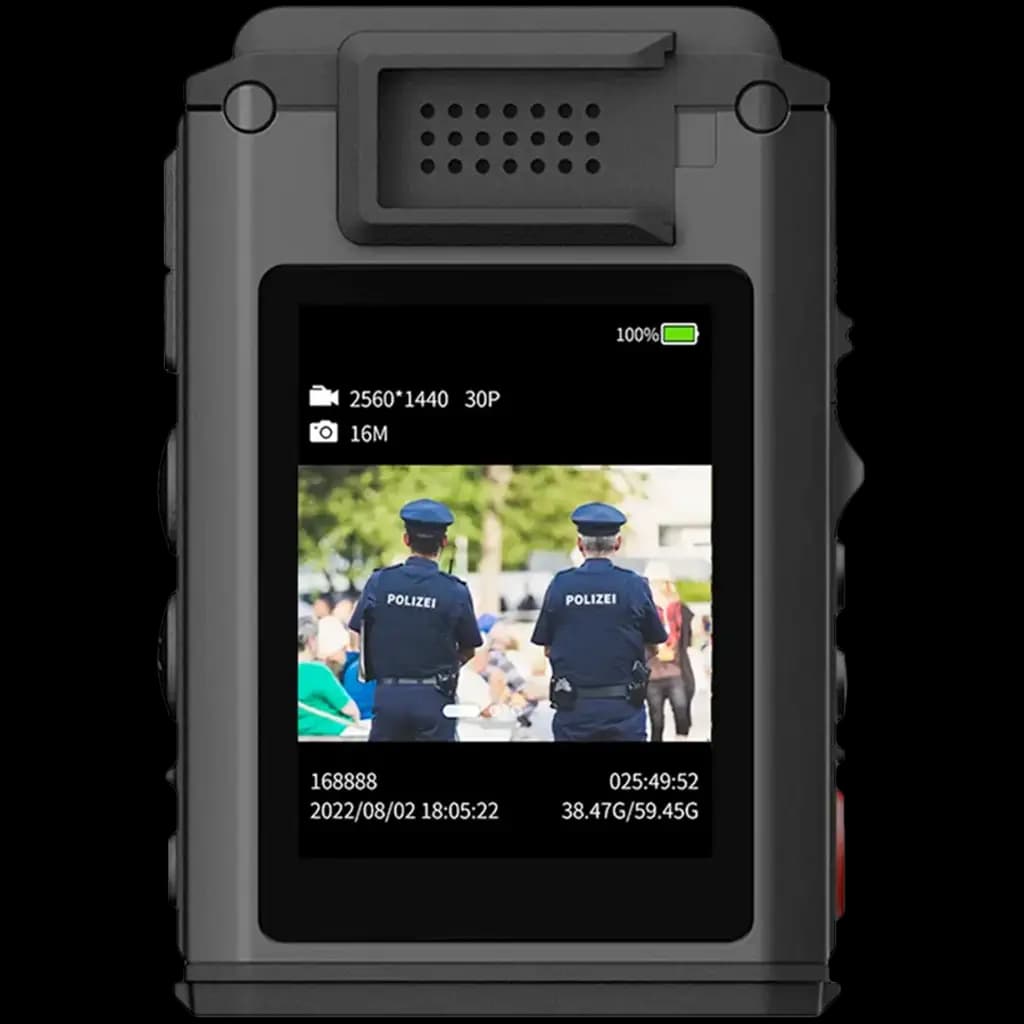 HYTERA  Kamera nasobna GC550, 64GB, IR, 2K, 4G, WLAN, BT, GPS, IP67