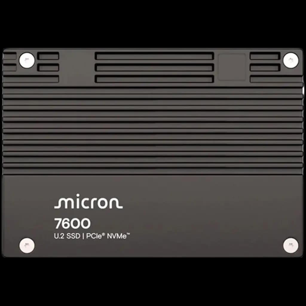 Micron 7600 PRO 3.84TB NVMe U.2 (15mm)  Enterprise SSD Single Pack