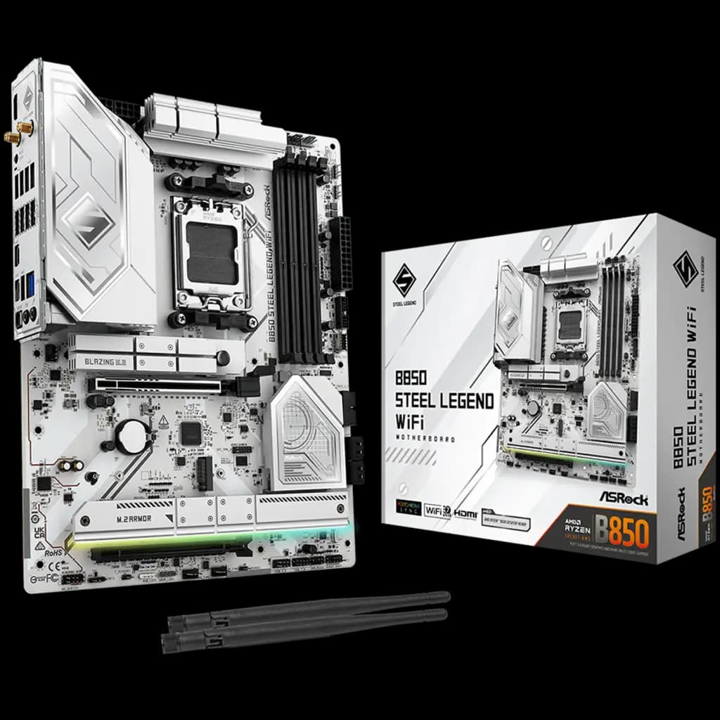 ASROCK B850 Steel Legend WiFi ATX AM5 DDR5