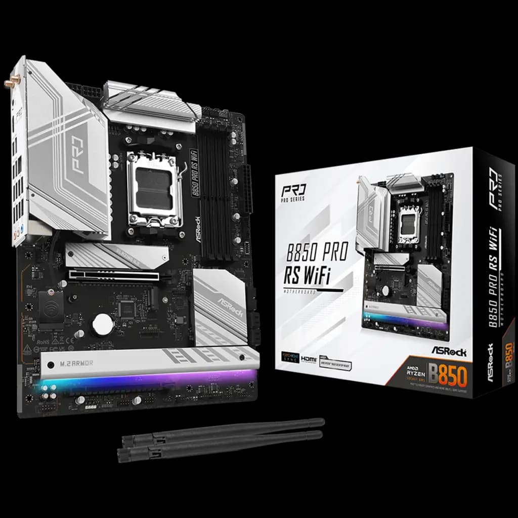 ASROCK B850 Pro RS WiFi ATX AM5 DDR5