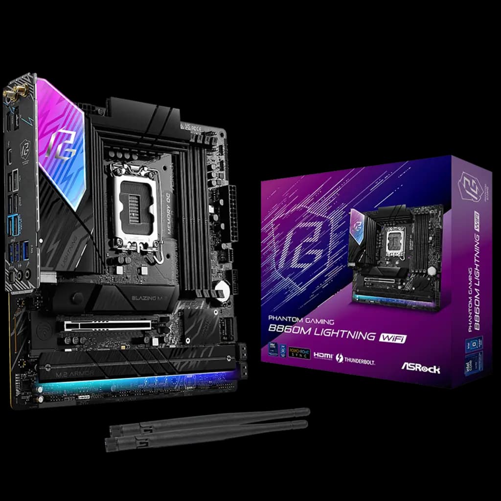 ASROCK B860 Lightning WiFi ATX LGA1851 DDR5