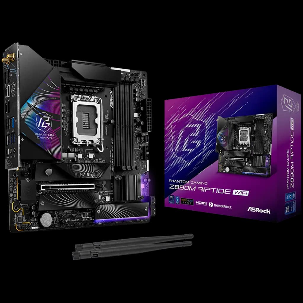 ASROCK Z890M RIPTIDE WIFI mATX LGA1851 DDR5