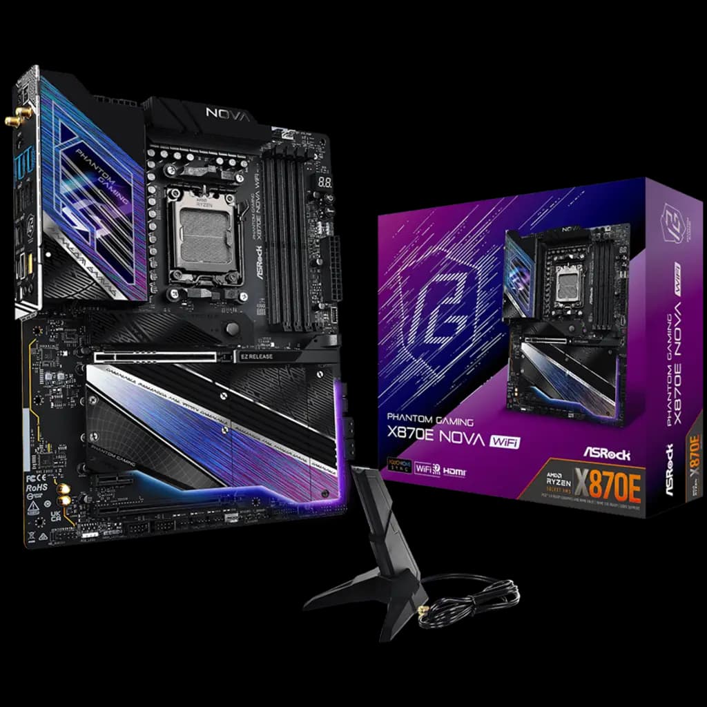 ASROCK X870E Nova WIFI ATX AM5 DDR5