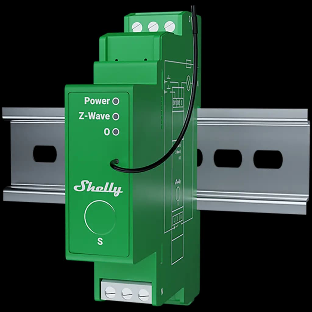SHELLY Wave Pro Dimmer 1PM 1-kanałowy sterownik do sterowania oświetleniem z pomiarem mocy