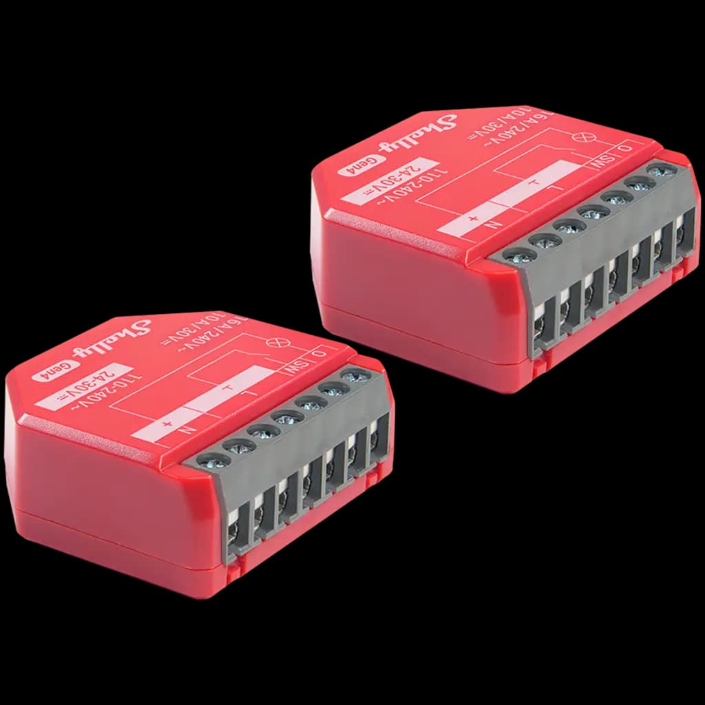 SHELLY 1PM Gen4 2-pack 1-kanałowy moduł z pomiarem mocy dwupak