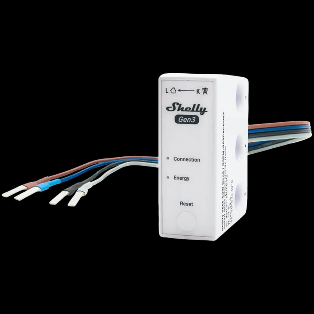 SHELLY 3EM-63W Gen3 miernik energii