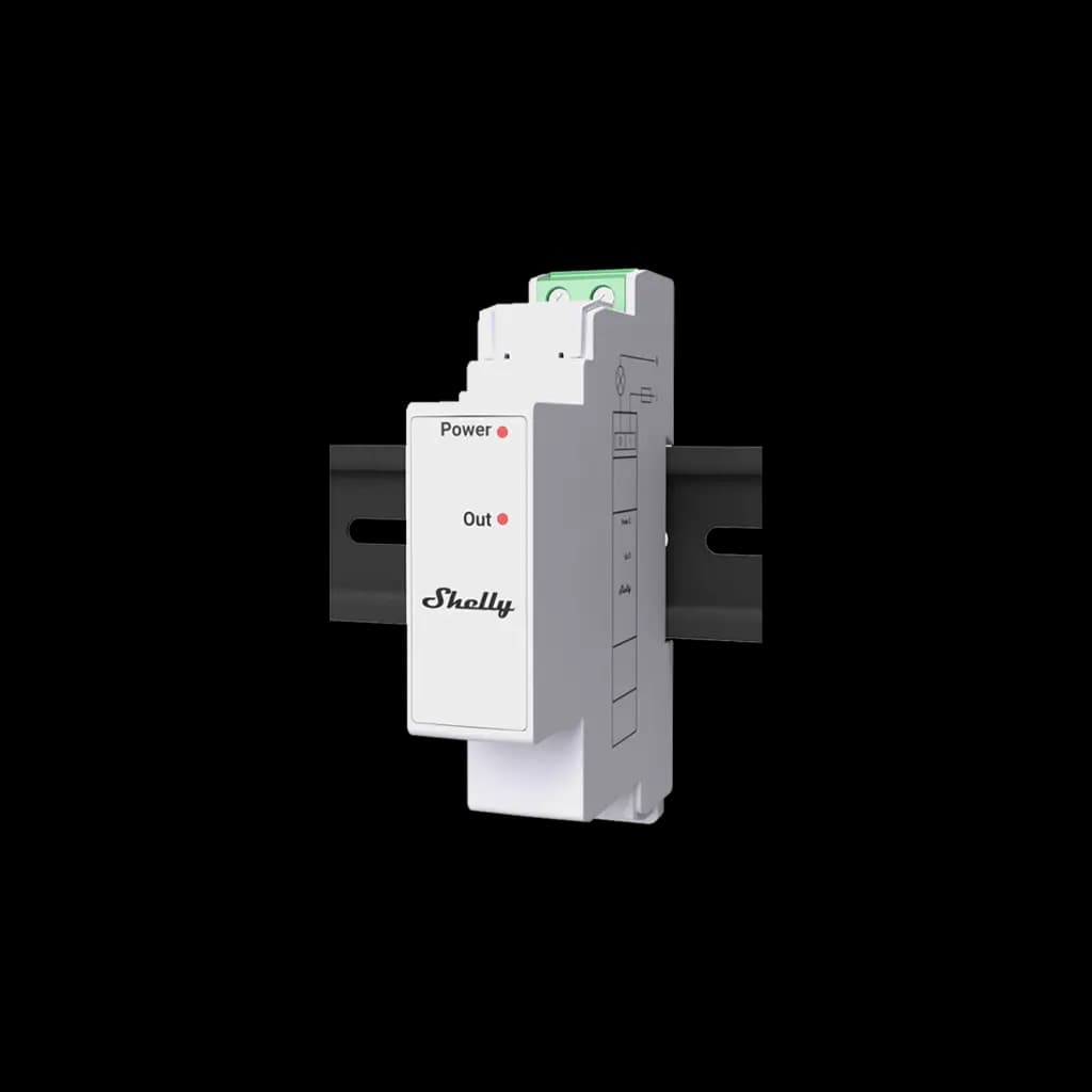SHELLY Pro 3EM Switch Add-on Naszynowy adapter do modułu pomiaru energii