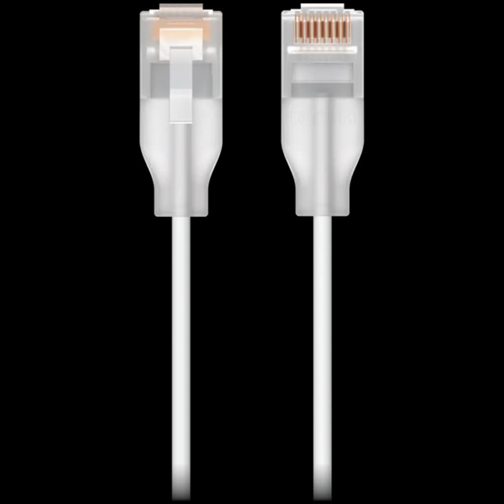 UBIQUITI UniFi patchcord 2.5 GbE and PoE++ RJ45, biały 0,15 m