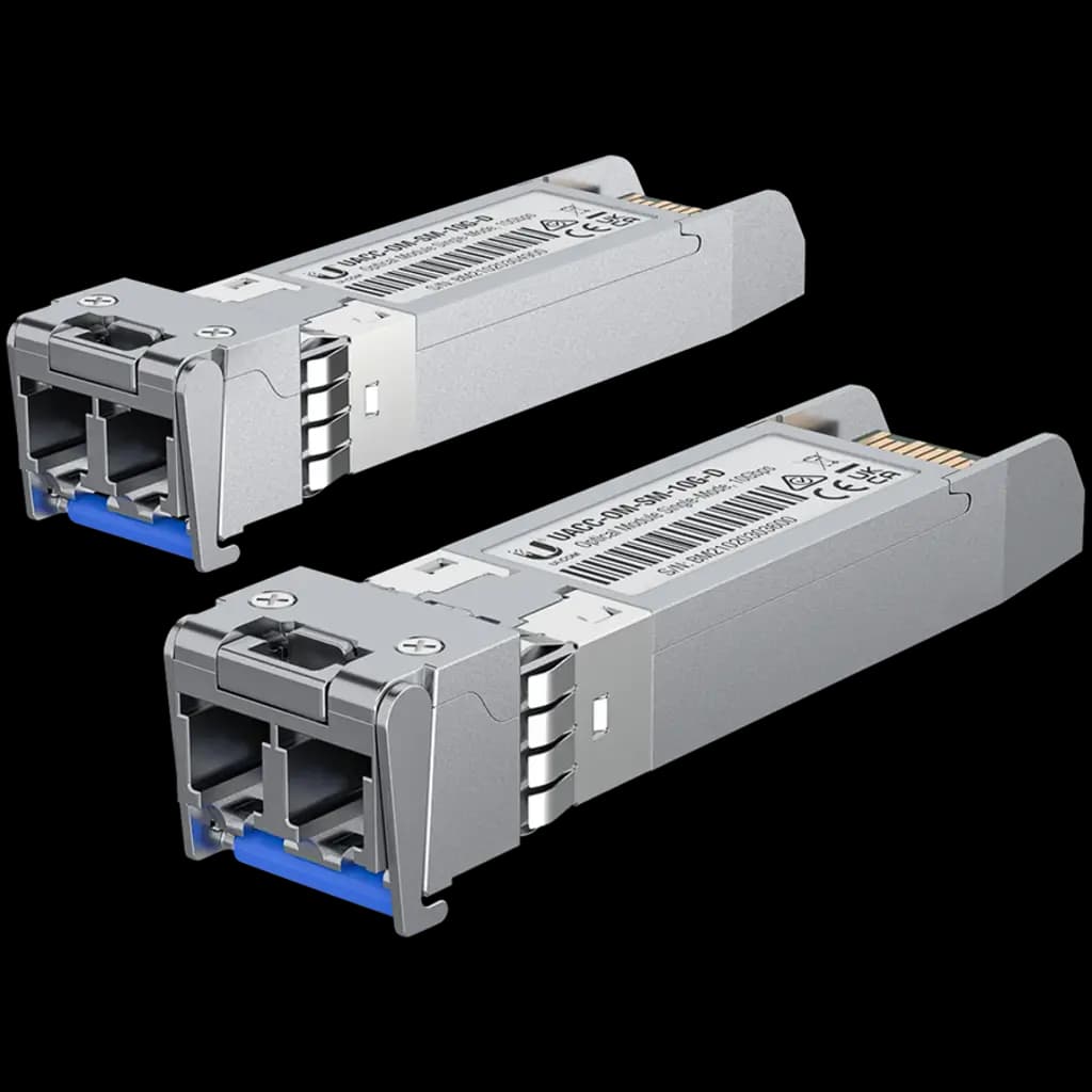 UBIQUITI wkładka SFP+ dual, 10G, SM LC, 10km, 1310nm (2-pack)