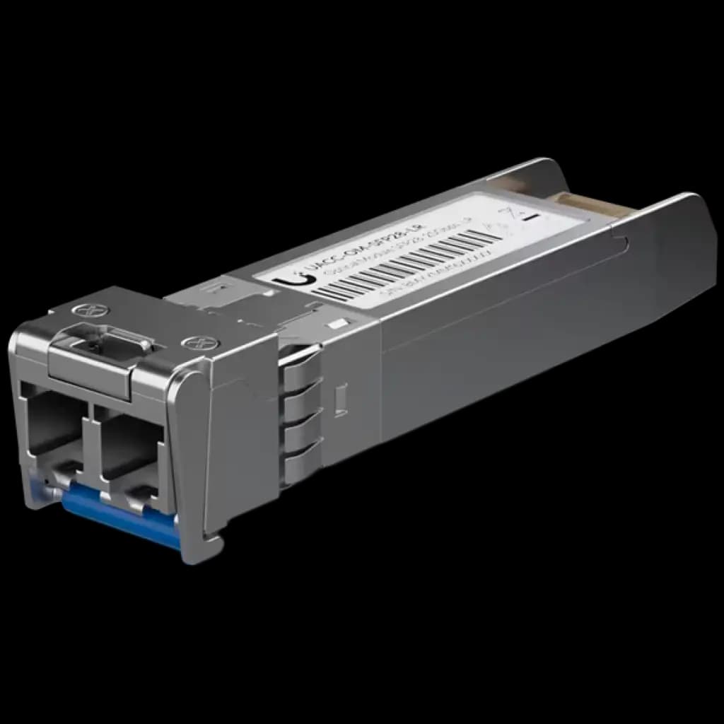 Ubiquiti UACC-OM-SFP28-LR 25G Single-Mode Optical Module SFP28 transceiver that supports 25G connections up to 10 km using single-mode fiber with a duplex LC UPC connector