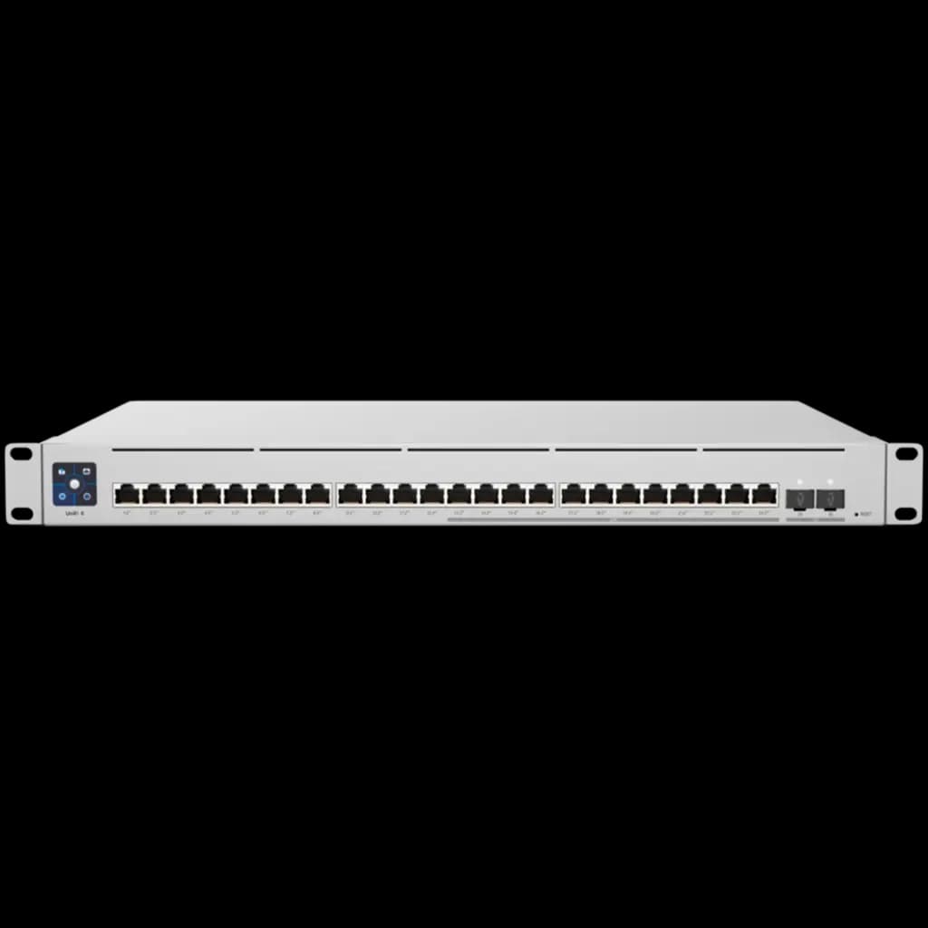 UBIQUITI UniFi Switch Enterprise Layer 3, 24 Port; (12) 2.5 GbE, (12) GbE, PoE+, (2) 10G SFP+, 400W
